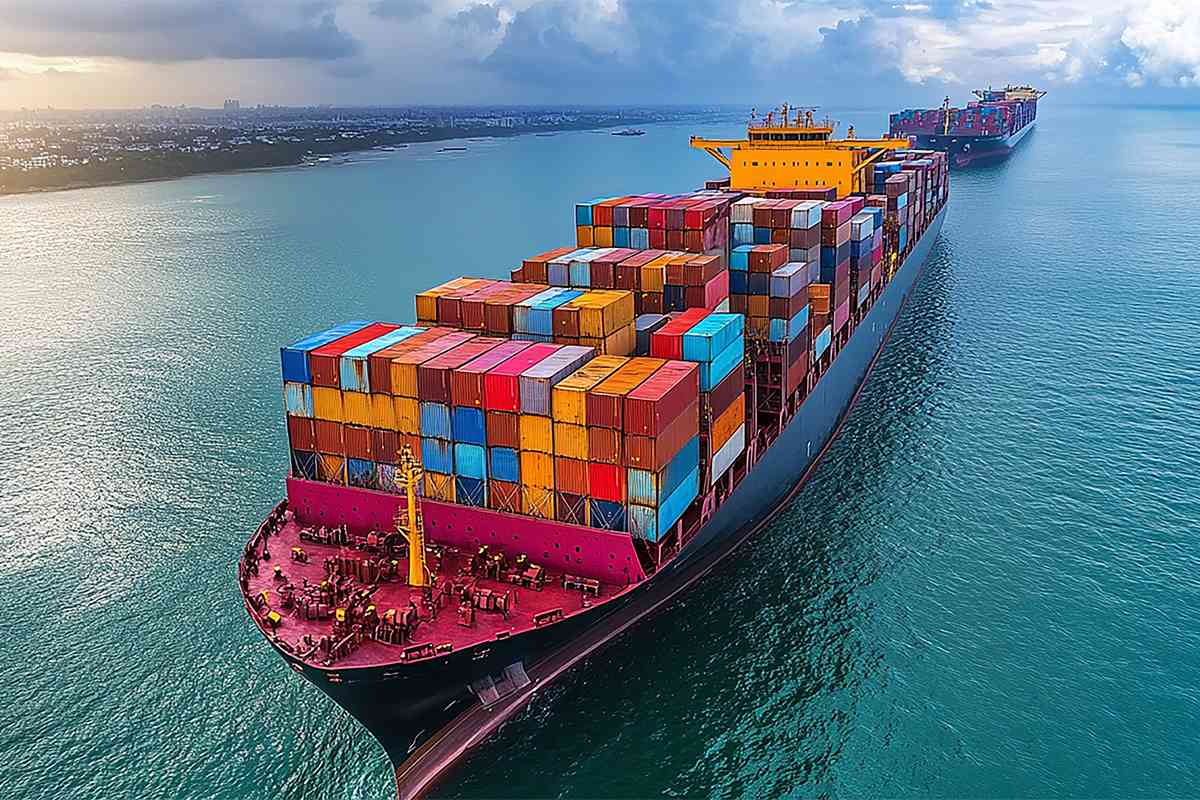 Global container logistics terminal
